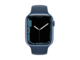 Смарт часовници Apple Watch S7 GPS, 45mm Blue Aluminium Case with Abyss Blue Sport Band - Regular