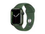 Смарт часовници Apple Watch S7 GPS, 41mm Green Aluminium Case with Clover Sport Band - Regular