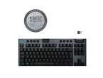 Клавиатури Logitech G915 TKL LIGHTSPEED Carbon, GL Linear, Black 