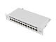 Джаджи Lanberg patch panel 12port 1U 10" CAT.6 shielded, grey