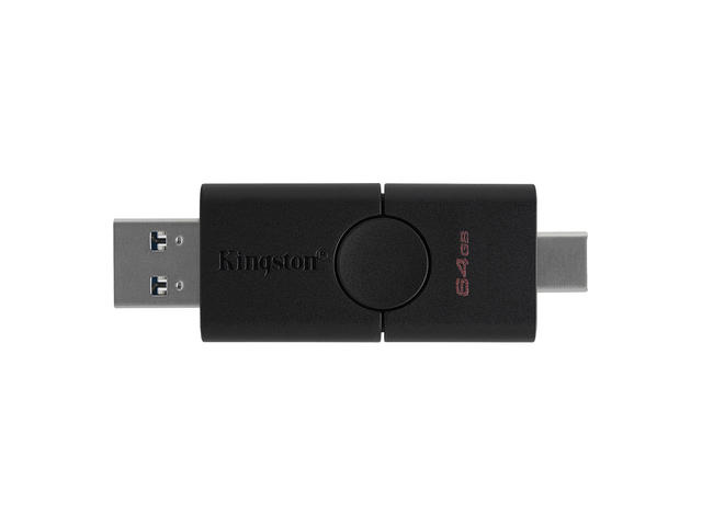 USB памети Kingston 64GB DataTraveler Duo USB 3.2 Gen1 + Type-C