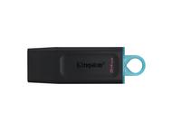 USB памети Kingston 64GB USB3.2 Gen1 DataTraveler Exodia (Black + Teal)