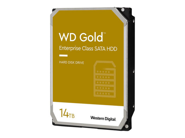 Твърди дискове 14TB 7200rpm Western Digital Gold Enterprise Bulk