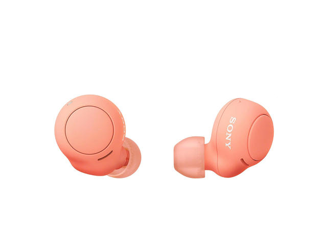 Слушалки Sony WF-C500, orange