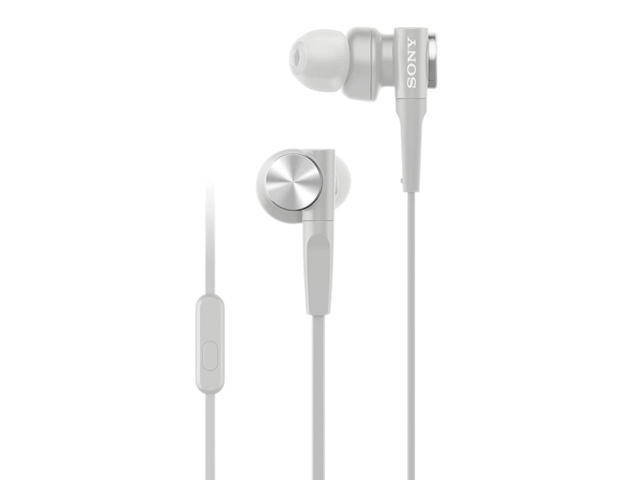 Слушалки Sony MDR-XB55AP, white