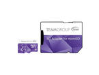 Карти памет Team Group Color microSDXC 64GB, UHS-I Class 10 + SD Адаптер