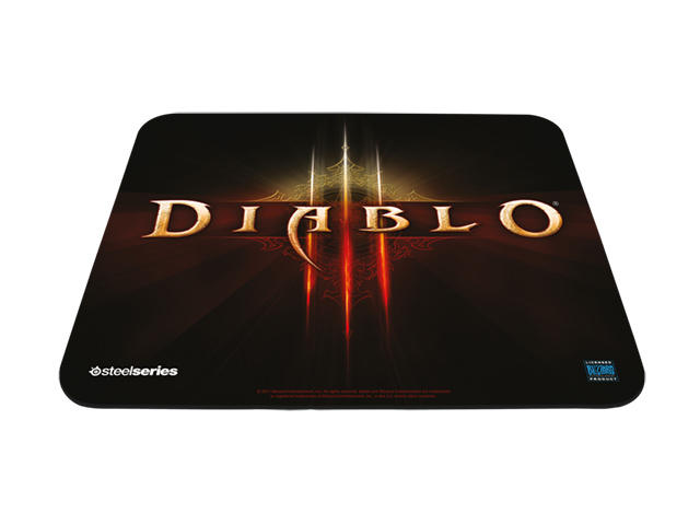 Джаджи Геймърски пад за мишка SteelSeries QcK mini Diablo 3 Logo