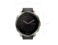 Смарт часовници Polar Grit X Pro Titan Black/Red