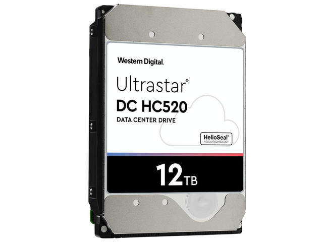 Твърди дискове 12TB WD/HGST ULTRASTAR DC HC520 7200 HDD Server