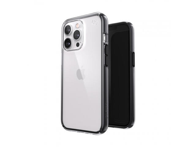 Калъфи Speck Presidio Perfect-Clear with Impact Geometry iPhone 13 Pro, Clear/Black