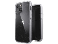 Калъфи Speck iPhone 13 Mini (fits 12 mini) Presidio Perfect Clear Glitter Clear/Platinum Glitter