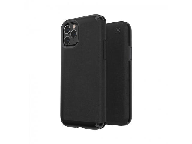 Калъфи Speck Presidio Folio за iPhone 11 Pro - Black/Slate Grey