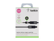 Кабели и Адаптери Belkin цифров оптичен A/V кабел с аудио адаптер: 1.8м