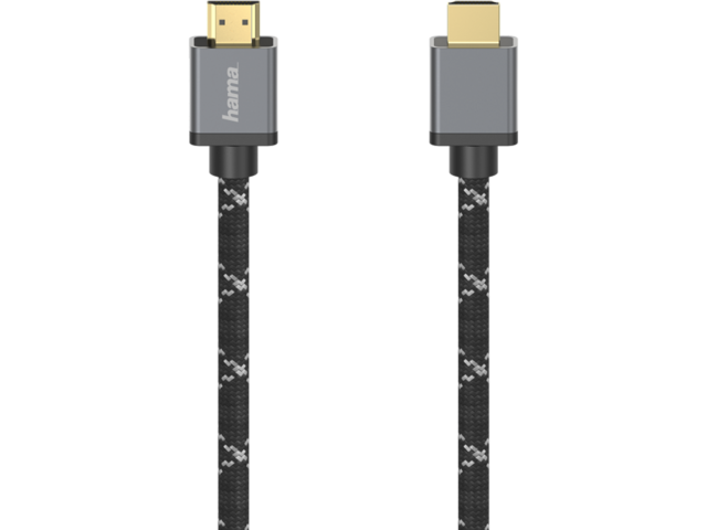 Кабели и Адаптери Hama Ultra High Speed HDMI™ Cable, Certified, Plug - Plug, 8K, alu, 3 метра