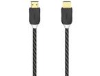 Кабели и Адаптери Hama High Speed HDMI™ Cable, Plug-Plug, Ethernet,Fabric,Gold-plated,black, 1.5 m 
