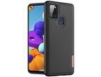 Калъфи Dux Ducis Fino Series Case - хибриден удароустойчив кейс за Samsung Galaxy A21s (черен) 