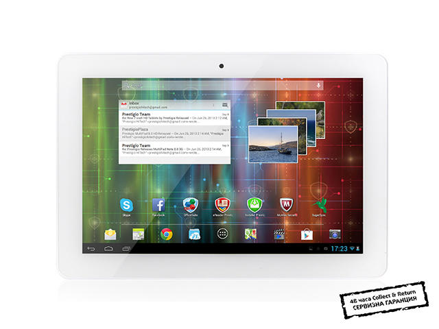 Таблети Prestigio MultiPad 4 Quantum 10.1 5101C 3G 8GB, бял цвят