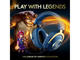 Слушалки Logitech G PRO X Gaming Headset League of Legends Edition - LOL-WAVE2 