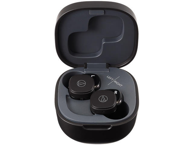 Слушалки Audio-Technica ATH-SQ1TW - черни