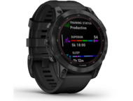 Смарт часовници Garmin Fenix 7 Sapphire Solar Black DLC Titanium /Black