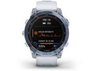 Смарт часовници Garmin Fenix 7 Sapphire Solar Mineral Blue DLC Titanium /Whitestone