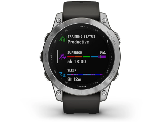 Смарт часовници Garmin Fenix 7 Silver/Graphite