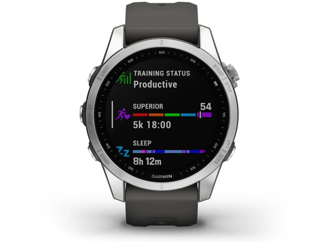 Смарт часовници Garmin Fenix 7S Silver/Graphite