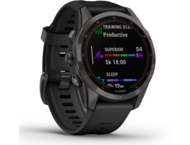 Смарт часовници Garmin Fenix 7S Sapphire Solar Carbon Gray DLC Titanium/ Black