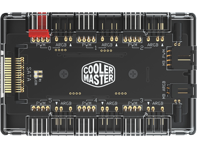 Джаджи Cooler Master ARGB & PWM HUB 1 to 6 Port