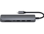 USB Хъб Satechi Aluminium Type-C Slim Multiport Space Grey