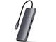 USB Хъб Satechi USB-C Hybrid Multiport Adapter Space Grey