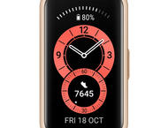 Слушалки Huawei FreeBuds 4i, Carbon Black + Huawei Band 6 Amber Sunrise