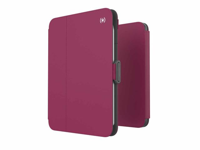 Калъфи за таблети Speck Balance Folio iPad mini 6 (2021), Verry Berry Red/Slate Grey