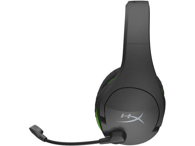 Слушалки HyperX CloudX Stinger Core, безжични, в черно-зелено