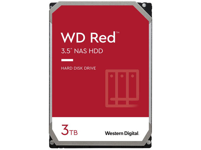 Твърди дискове 3TB 5400rpm Western Digital Red for NAS