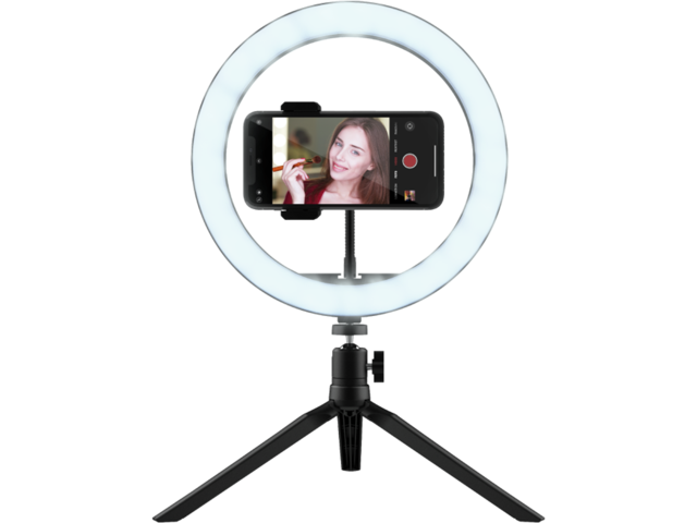 Стойки за мобилни устройства TRUST Maku Ring Light Vlogging Kit