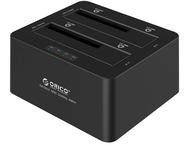 Докинг станции Orico HDD/SSD Dock - 2 BAY Clone 2.5/3.5  USB 3.0