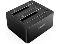Докинг станции Orico HDD/SSD Dock - 2 BAY Clone 2.5/3.5  USB 3.0