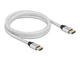 Кабели и Адаптери Delock Ultra High Speed HDMI Cable 48 Gbps 8K 60 Hz silver 2 m certified