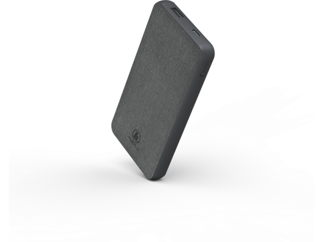Външни батерии Hama "Fabric 10" Power Pack, 10000 mAh, grey