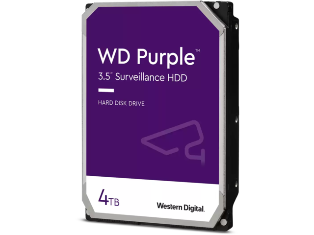 Твърди дискове 4TB 5400rpm Western Digital Purple