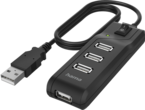 USB Хъб Hama USB хъб с On/Off