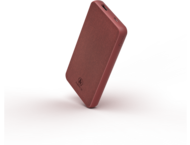 Външни батерии Hama "Fabric 10" Power Pack, 10000 mAh, Chili Red