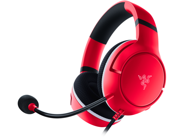 Слушалки Razer Kaira X for Xbox - Pulse Red