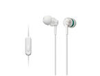 Слушалки Sony MDR-EX100AP бели