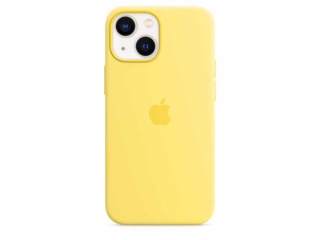 Калъфи Apple iPhone 13 mini Silicone Case with MagSafe - Lemon Zest (Seasonal Spring 2022)