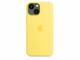 Калъфи Apple iPhone 13 mini Silicone Case with MagSafe - Lemon Zest (Seasonal Spring 2022)