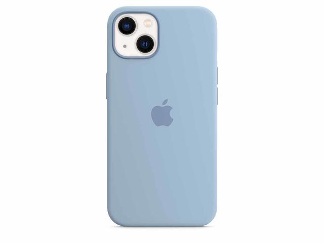 Калъфи Apple iPhone 13 Silicone Case with MagSafe - Blue Fog (Seasonal Spring 2022)