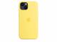 Калъфи Apple iPhone 13 Silicone Case with MagSafe - Lemon Zest (Seasonal Spring 2022)