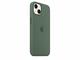 Калъфи Apple iPhone 13 Silicone Case with MagSafe - Eucalyptus (Seasonal Spring 2022)